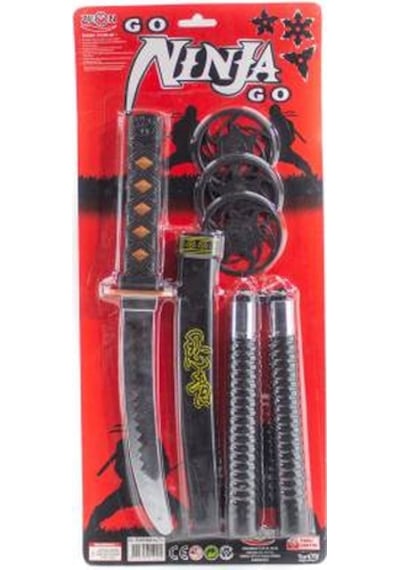Oyuncak Ninja Seti 6 Parça