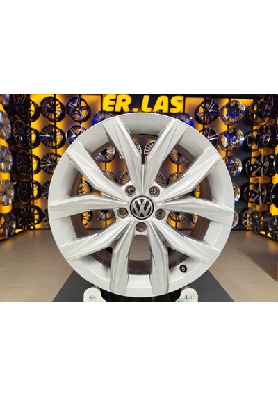 4 Adet Volkswagen  7 18 5 112 Et43 57.1 Sılver Jant Revize Edilmiş Takım