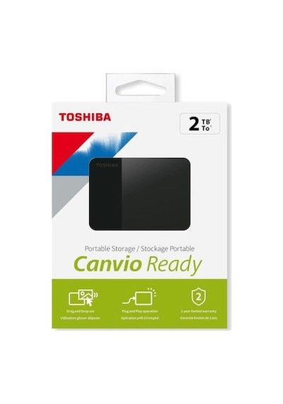 Toshiba 2tb Canvio Ready 2.5" Gen1 Usb 3.2 Harici Harddisk