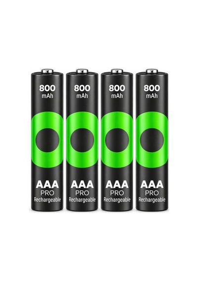 Batteries Recyko Pro Aaa İnce Ni-mh Şarjlı Pil, 1.2 Volt, 4'lü Kart