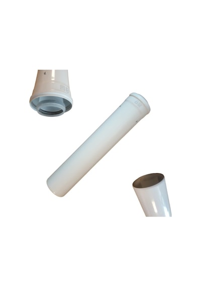 Demirdöküm Uyumlu Nitron Condens-Nitromix 50 Cm Baca İlave Borusu