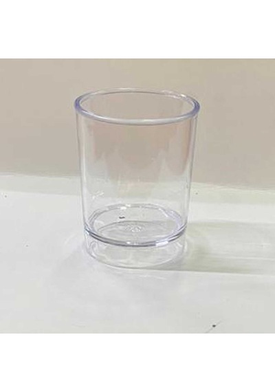 Mika Akrilik Shot Bardak Mum Bardağı 6x4.2 Cm 35 Cc 12 Adet