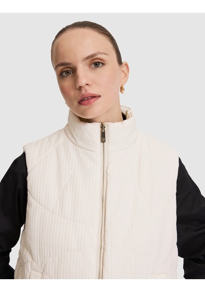 Pierre Cardin Kadın Ekru Mont Yelek 50320364-vr019
