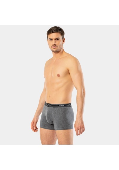Cacharel Erkek 3'lü Boxer 1320/siyah-antrasit-gri Karışık Renk