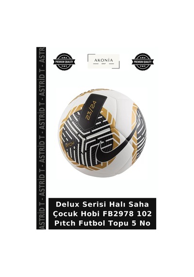 Delux Serisi Halı Saha Çocuk Hobi Fb2978 102 Pıtch Futbol Topu 5 No Çok Renkli