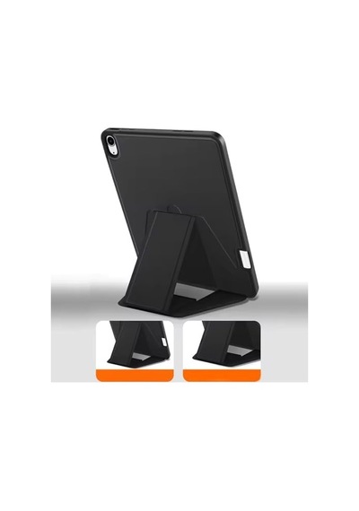 İpad Pro 12.9 5.nesil Uyumlu Kılıf - Lüks Kadife İç Kaplamalı, Mıknatıslı V-stand Tablet Arka Kapak A2378-a2461-a2379-a2462