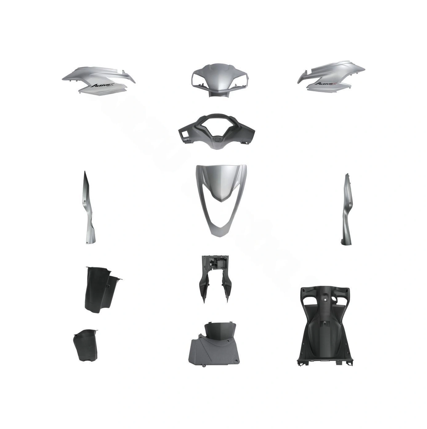 Kaporta Set Gri Yeni Model Honda Actıva S