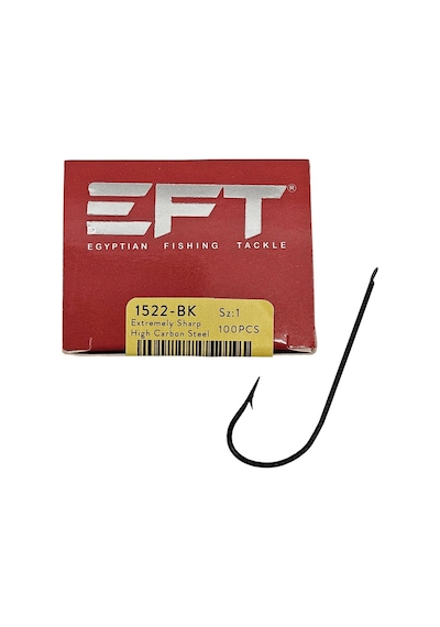 Eft 1522 Black Olta İğnesi 100 Adet 1