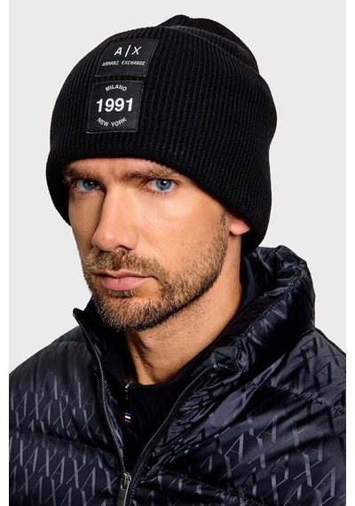 Armani Exchange Logolu Bere Erkek Bere Xm003130 Af14008 Uc001 Siyah