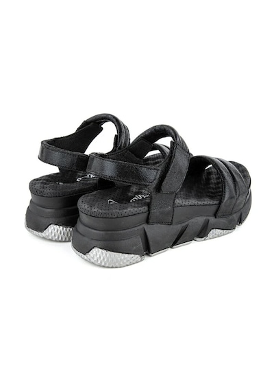 Siyah Platform Sandalet Muya Kadın Sandalet 312-siyah