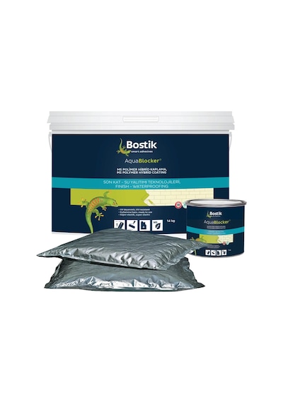 Bostik Aquablocker,14 Kg Temel Çatı Banyo Balkon Su Yalıtıı