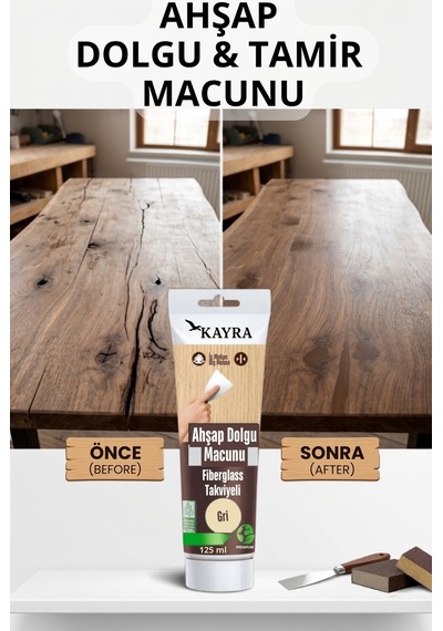 Gri Renk Ahşap Tamir Macunu 125 Ml Mobilya Masa Dolap Sehpa Çizik Çatlak Giderici Parke Çatlak Dolgusu Parke Çizik Tamiri Lamine Parke Ve Ahşap Yüzeyler İçin Onarıcı Macun Tahta Tamirat Macunu Gri Gri Renk Ahşap Tamir Macunu 125 Ml Mobilya Masa Dolap Sehpa Çizik Çatlak Giderici Parke Çatlak Dolgusu Parke Çizik Tamiri Lamine Parke Ve Ahşap Yüzeyler İçin Onarıcı Macun Tahta Tamirat Macunu Gri
