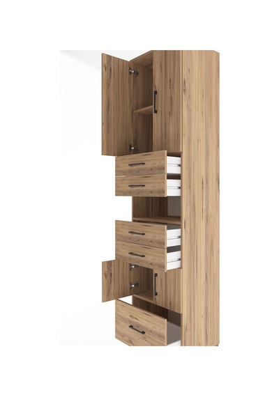 Hyperion Dolap 4 Raflı 5 Çekmeceli 4 Kapaklı 60x44x243 Çam-çam Atlas Çam Hyperion Dolap 4 Raflı 5 Çekmeceli 4 Kapaklı 60x44x243 Çam-çam Atlas Çam