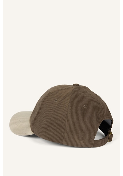 Defacto Erkek Fitilli Kadife Cap Şapka D5483ax26wngr2 Gri-gr2