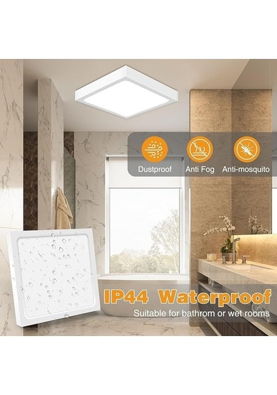 Alusso 24w Ultra Slim Led Ceiling Light - Cct Değiştirilebilir Tavan Lambası Diğer