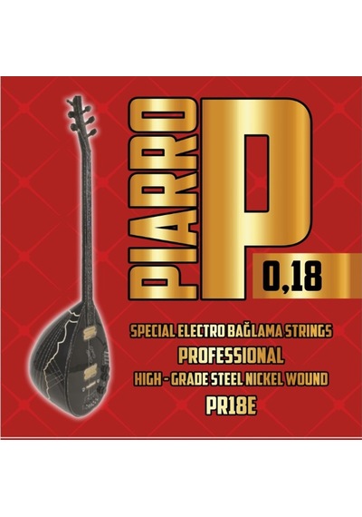 Piarro PR18E Elektro Bağlama Teli Takımı ( Topuzlu )