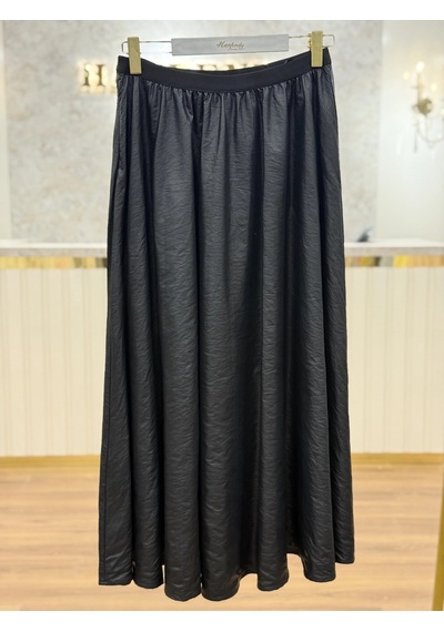 Ghisa Gh-26kgsetk5383-s Siyah Renk Deri Etek Çok Renkli
