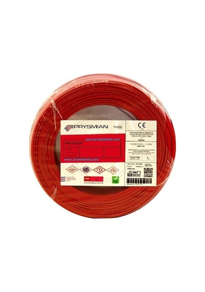 Prysmian H07V-K 2.5Mm Nyaf Kırmızı