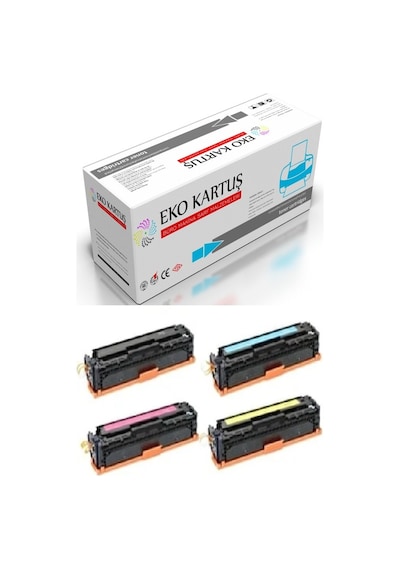 Canon 067 Çipli Uyumlu Toner Seti Crg-067