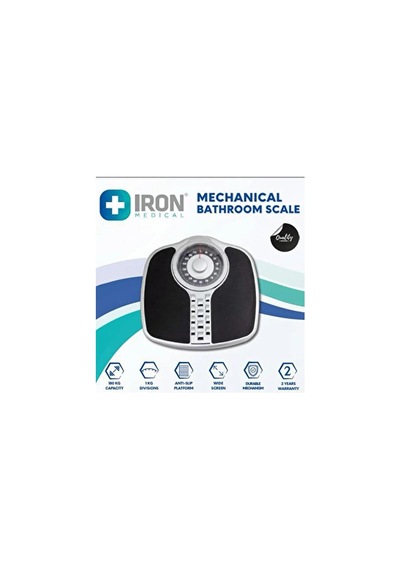 İron Medical Mekanik Banyo Tartısı Baskül 180 Kg Kapasite
