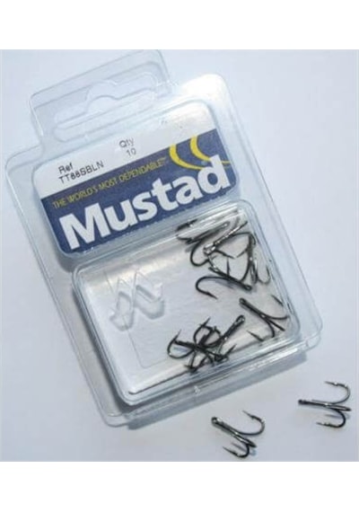 Mustad Olta Iğnesi Tt 88 Sbln 10 Lu Metalik Siyah No:14