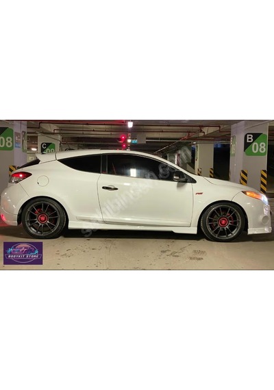 Renault Megane 3 Coupe Yan Marşpiyel Seti Sağ-sol - Boyasız - Bodykit Store