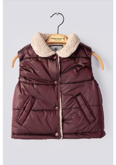 Emila Kids Unisex Bordo Çocuk Şişme Yelek