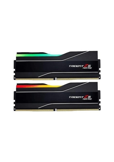 Gskıll 96gb 2x 48gb Ddr5 6000mhz Cl30 Rgb Dual Kıt Pc Ram Trıdent Z5 Neo F5-6000j3036f48gx2-tz5nr