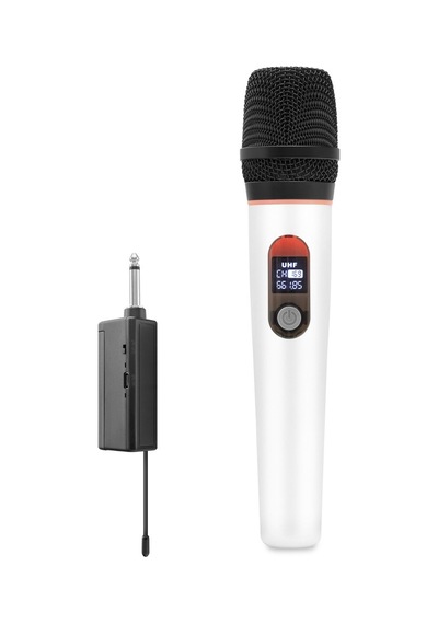 Kablosuz Uhf El Mikrofonu 6.35 Mm - Beyaz Hdx2790b