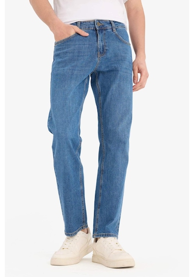 Defacto Sergio Regular Fit Normal Kalıp Normal Bel Boru Paça Jean Pantolon A6948ax25aunm28 Mavi-nm28