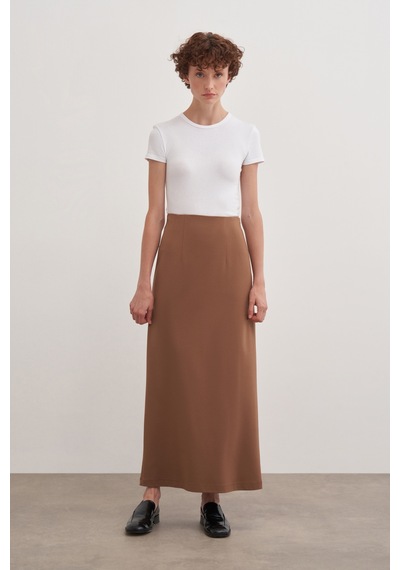 Aker 24aw01162111 Küçük Beden Etek 24aw01162111 038 Camel CAMEL
