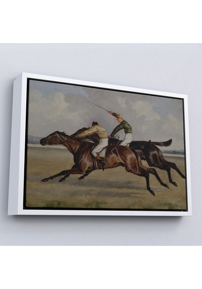 Ahşap Çerçeveli Wheeler Jr Alfred The Winner Tablosu