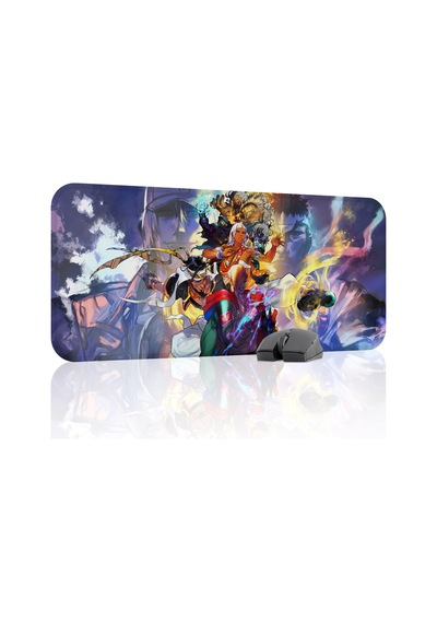 Street Fighter Kaymaz Dikişli Kauçuk Oyuncu Mousepad V3 - 70x30 Xl Gaming Mouse Pad Fare Altlığı