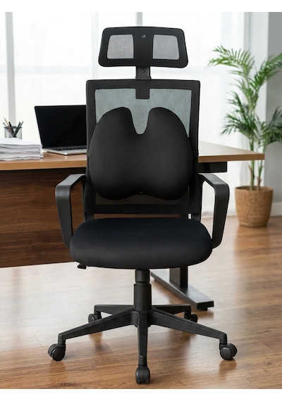 Yeni Nesil Visco Ortopedik Ergonomik Rahat Oturuş Visco Bel,sırt Minderi Veya Yastığı 1