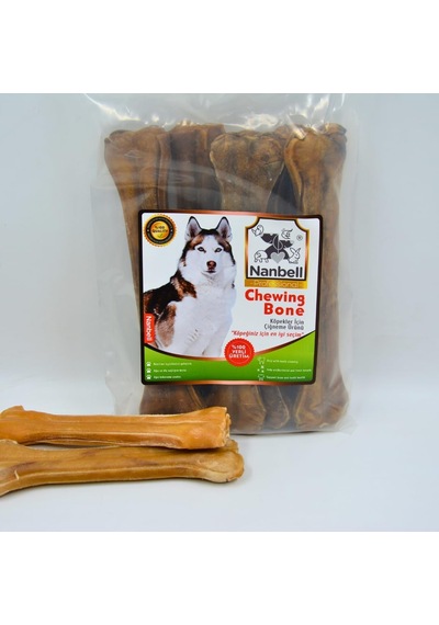 Nanbell 27cm Köpek Çiğneme Kemiği Natural 6'li