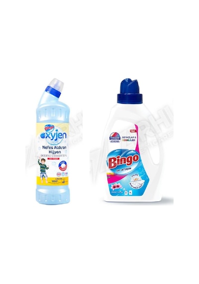 Bingo Oksijen 750 Ml + Amber Sıvı Det. 1755 Ml 2'li Set Diğer