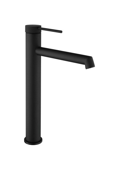 Fj-1025 Yüksek Lavabo Bataryası Mat Siyah Siyah