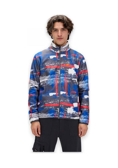 Bad Bear 24.02.21.001 Drew Full Zip Polar Mavi Erkek Ceket Mavi