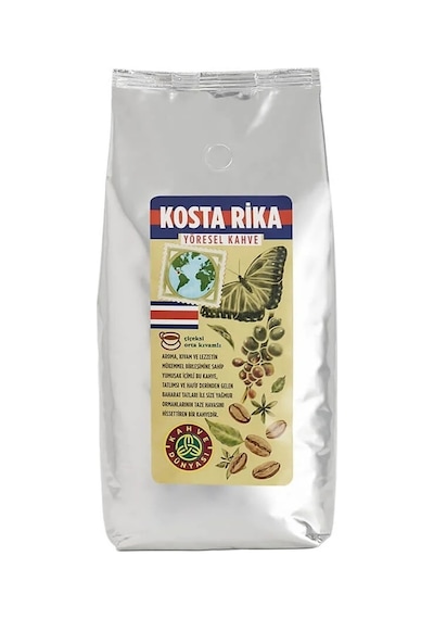 Kahve Dünyası Yöresel Kosta Rika Çekirdek Filtre Kahve 4 x 1 KG