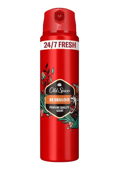 Old Spice Deodorant Sprey Bearglove 150 Ml - 4 Adet Tarı
