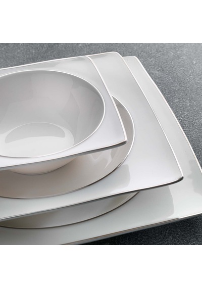 Schafer Glamor Pure Yemek Takım-60 Parça-Platin