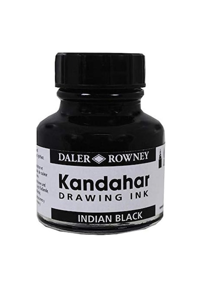 Daler Rowney Kandahar Çizim Mürekkebi - Siyah - 28 Genel