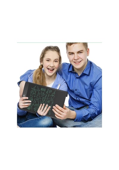 Elektronik 12" Siyah LCD Yazma Tableti Çizim ve Yazı Tahtası
