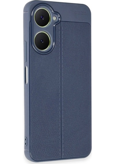 Vivo Y18 Kılıf Auto Focus Kapak Lacivert