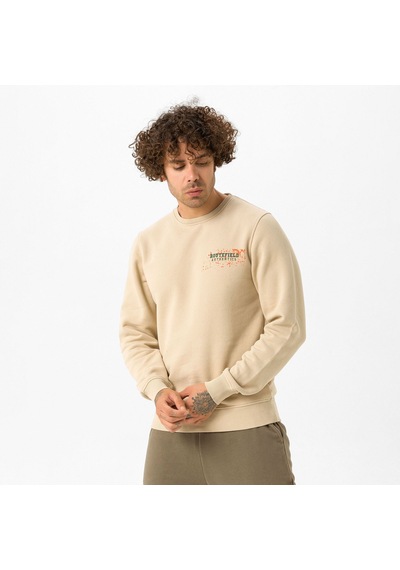Routefıeld Routefield Hide Erkek Kahverengi Sweatshirt 091 Camel