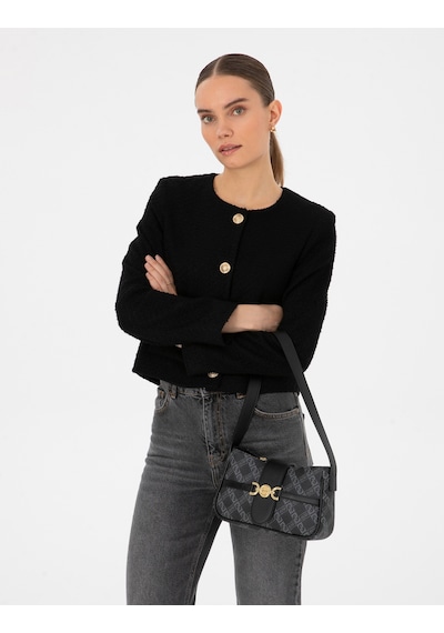 Pierre Cardin Kadın Siyah Çanta 50315858-vr046 Siyah