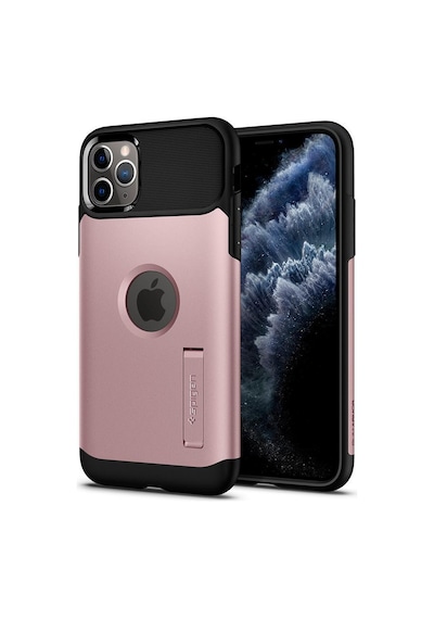 Apple Uyumlu iPhone 11 Pro Max Kılıf, Spigen Slim Armor