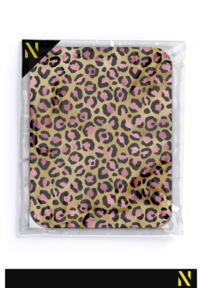 Leopar Desenli Renkli Ergonomik Mouse Pad Kaymaz Taban Ev Ve Ofis Kullanımı Fare Altlığı Mousepad Altın