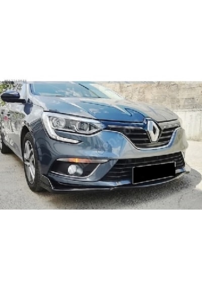 Renault Megane 4 Uyumlu Yedek Parça Sedan Ön Lip Boyasız