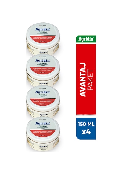 din Arnica Masaj Kremi 4 x 150 ML